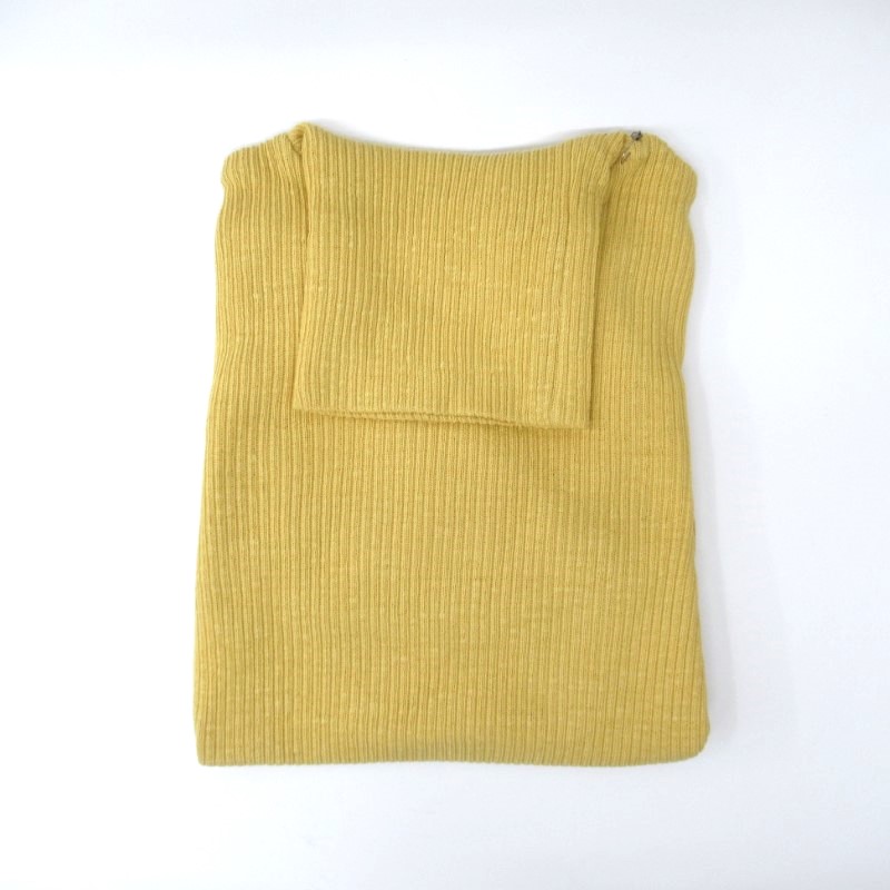 NOUVELLES DU PARADIS ガラガラテレコタートルネック /YE20 【 日本製】